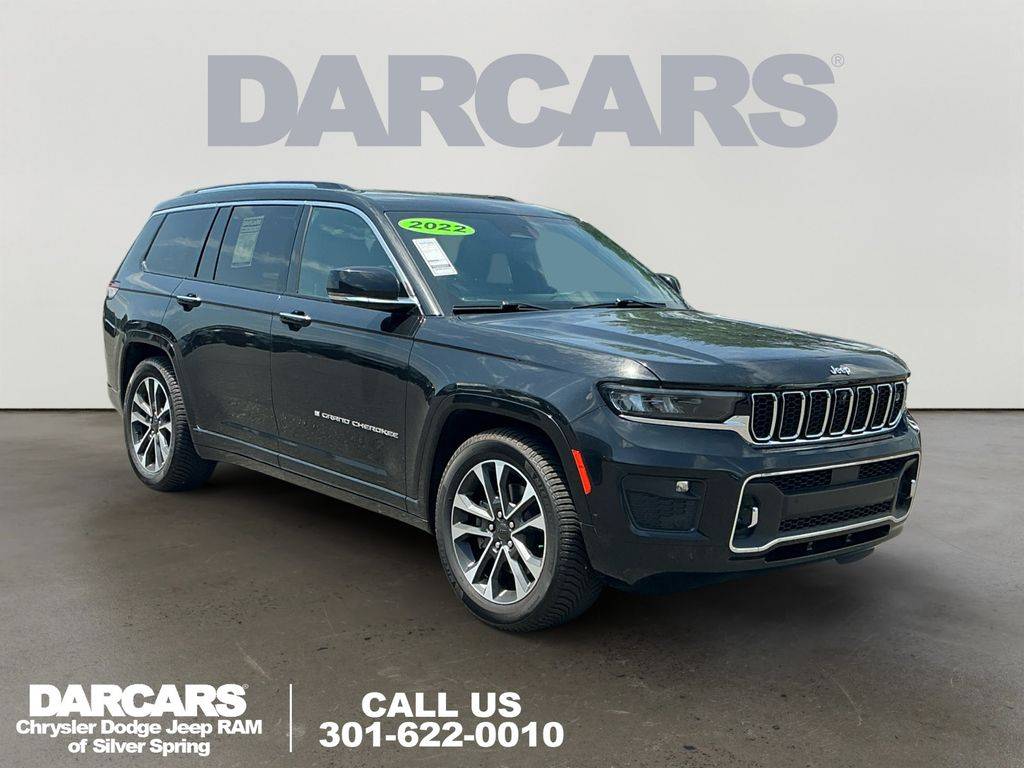 2022 Jeep Grand Cherokee Overland — SUV — 55,514 mi — Silver Spring, MD
