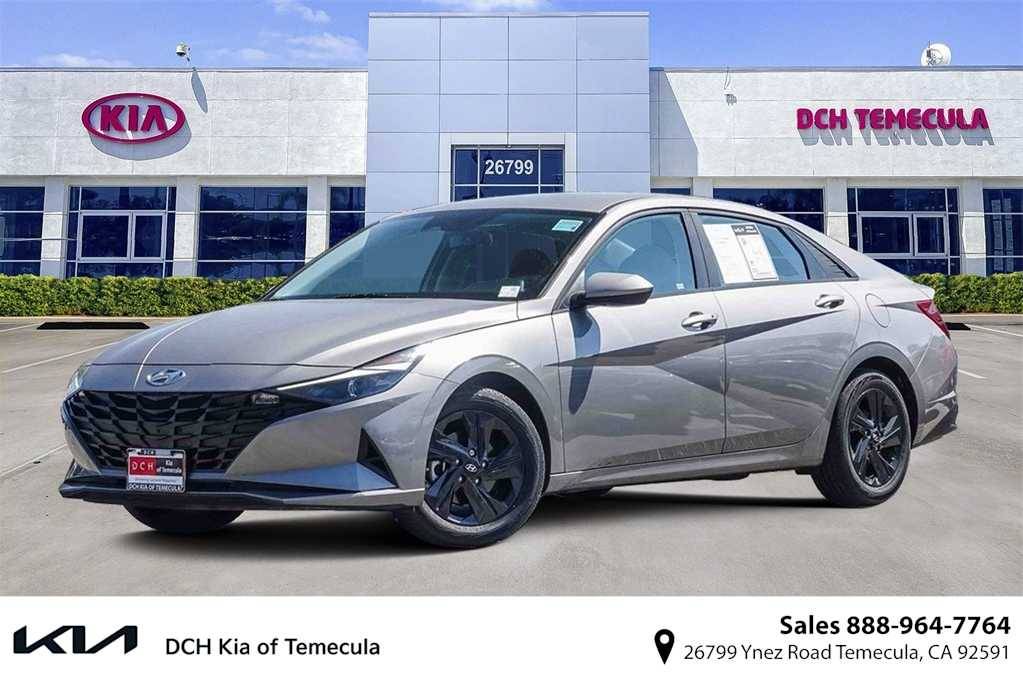 2021 Hyundai Elantra Hybrid Blue — Sedan — 79,026 mi — Temecula, CA