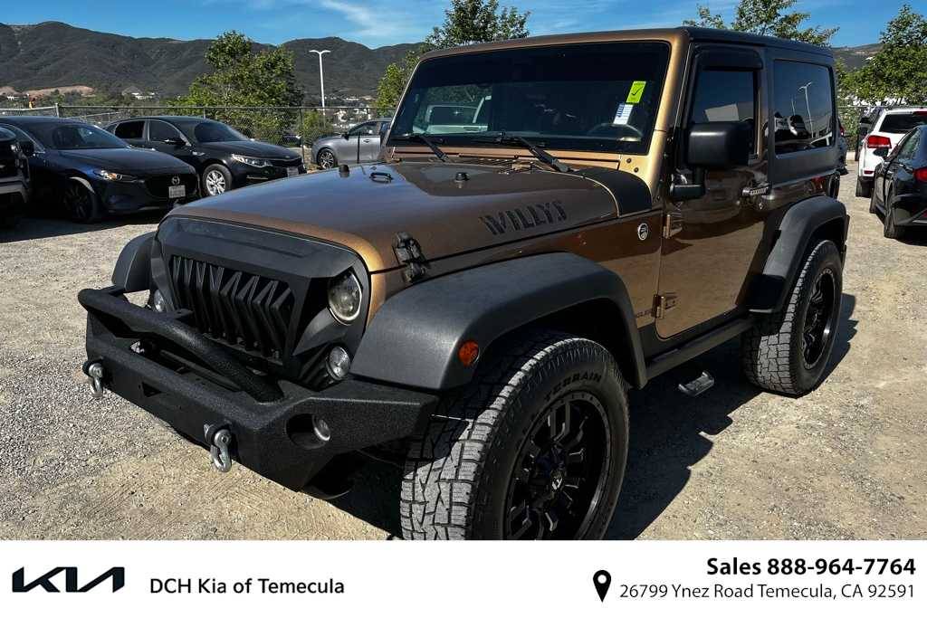 2015 Jeep Wrangler Willys Wheeler — SUV — 53,992 mi — Temecula, CA