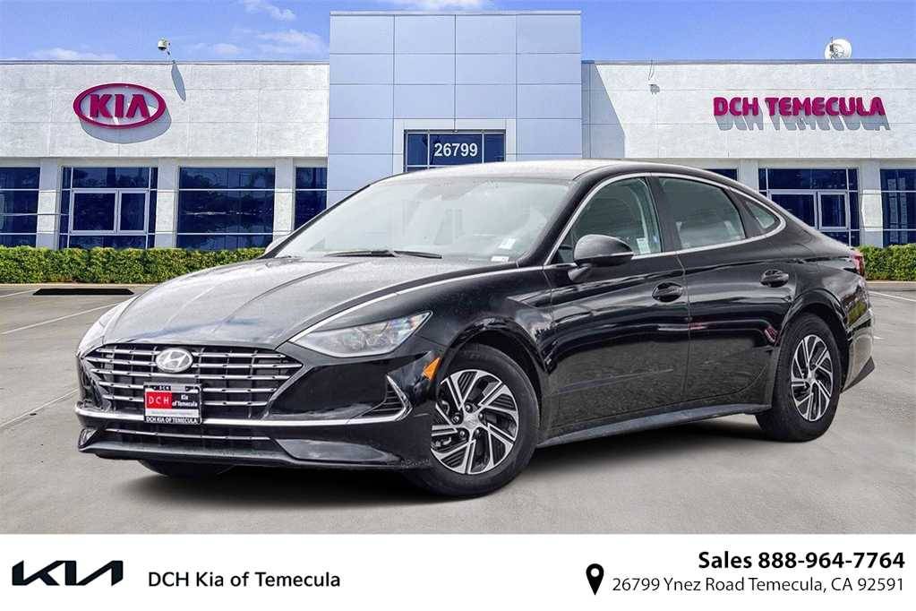2023 Hyundai Sonata Hybrid Blue — Sedan — 36,125 mi — Temecula, CA
