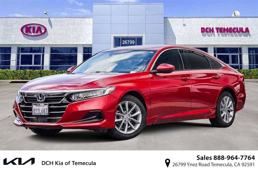 2021 Honda Accord LX — Sedan — 37,104 mi — Temecula, CA