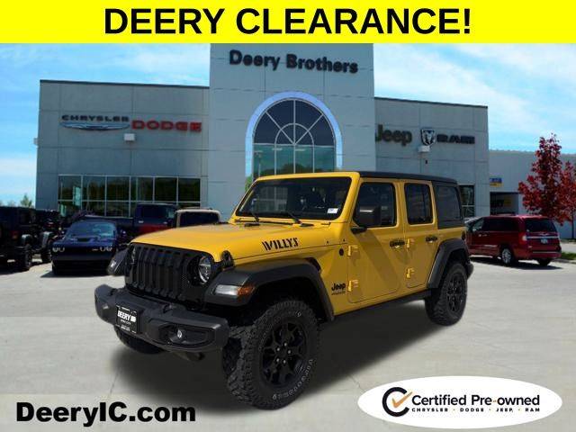2021 Jeep Wrangler Willys — SUV — 55,656 mi — Iowa City, IA