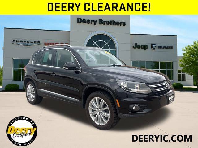 2015 Volkswagen Tiguan SEL — SUV — 75,551 mi — Iowa City, IA