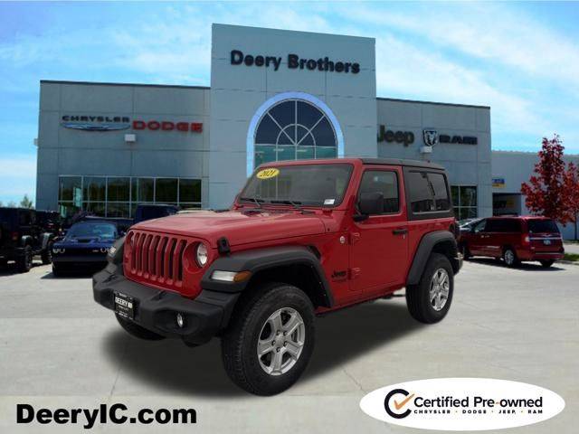 2021 Jeep Wrangler Sport S — SUV — 64,797 mi — Iowa City, IA
