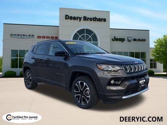 2022 Jeep Compass Limited — SUV — 34,742 mi — Iowa City, IA