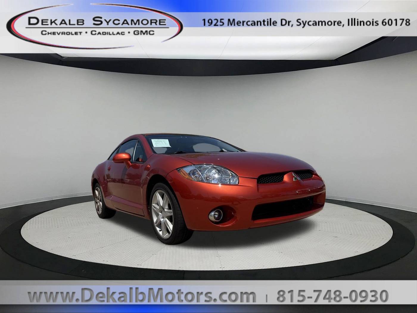 2006 Mitsubishi Eclipse GT — Coupe — 54,068 mi — Sycamore, IL