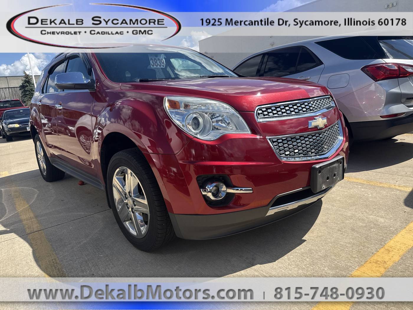 2014 Chevrolet Equinox LTZ — SUV — 87,637 mi — Sycamore, IL