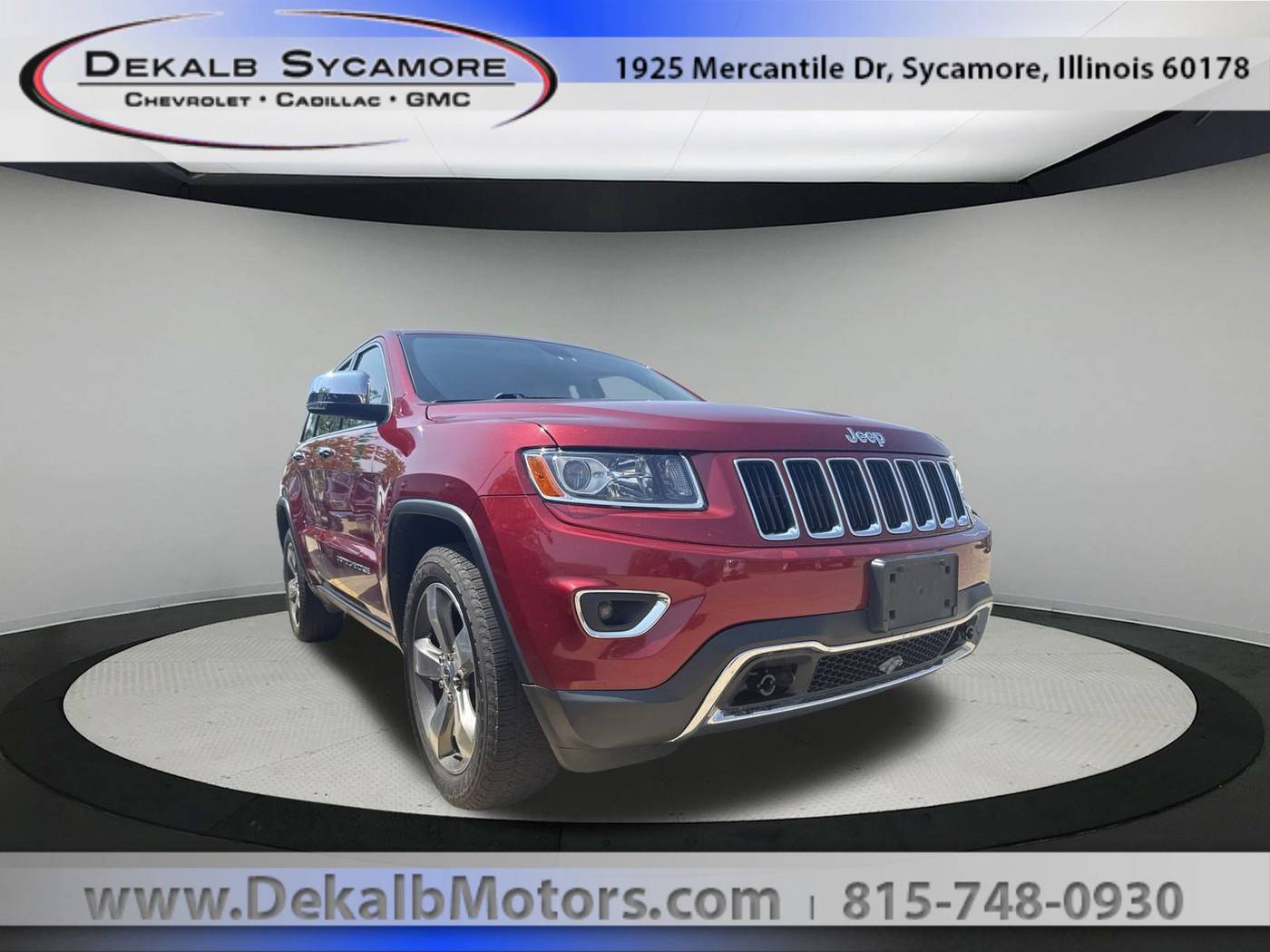 2014 Jeep Grand Cherokee Limited — SUV — 100,736 mi — Sycamore, IL