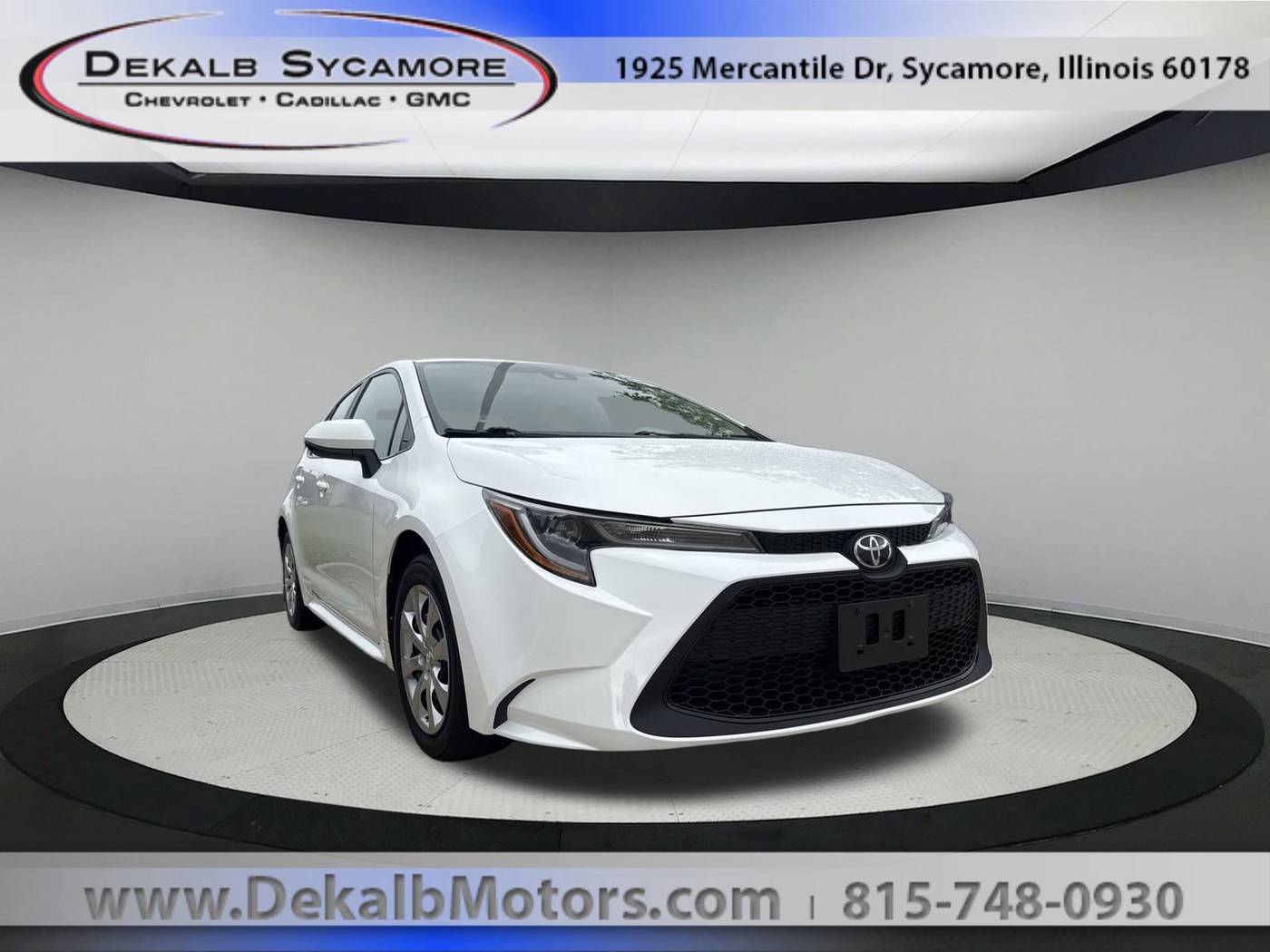 2021 Toyota Corolla LE — Sedan — 76,101 mi — Sycamore, IL