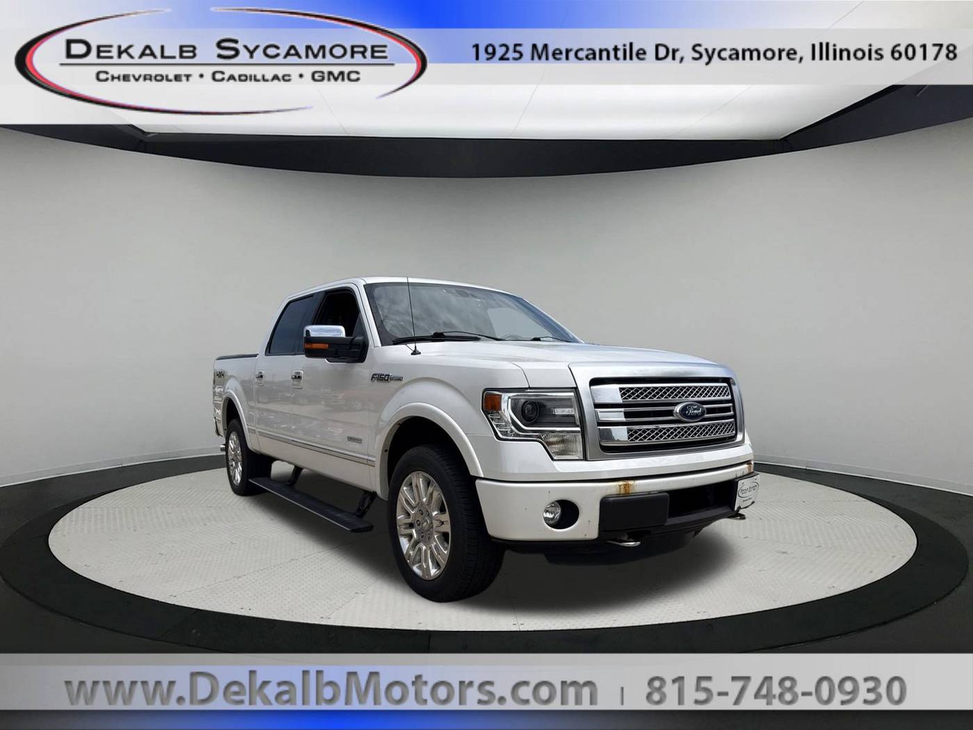 2013 Ford F-150 Platinum — Pickup Truck — 76,925 mi — Sycamore, IL