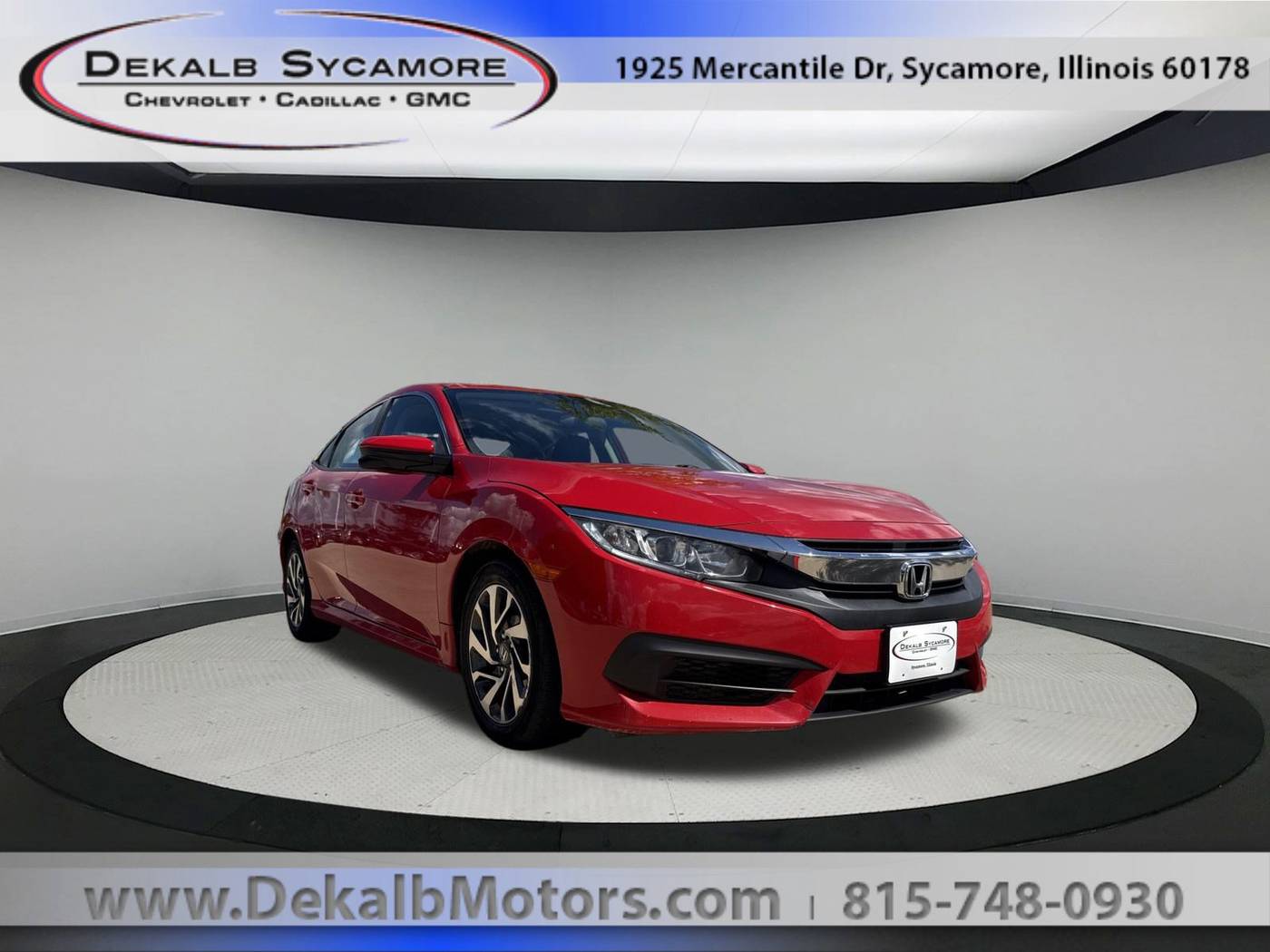 2017 Honda Civic EX — Sedan — 182,260 mi — Sycamore, IL