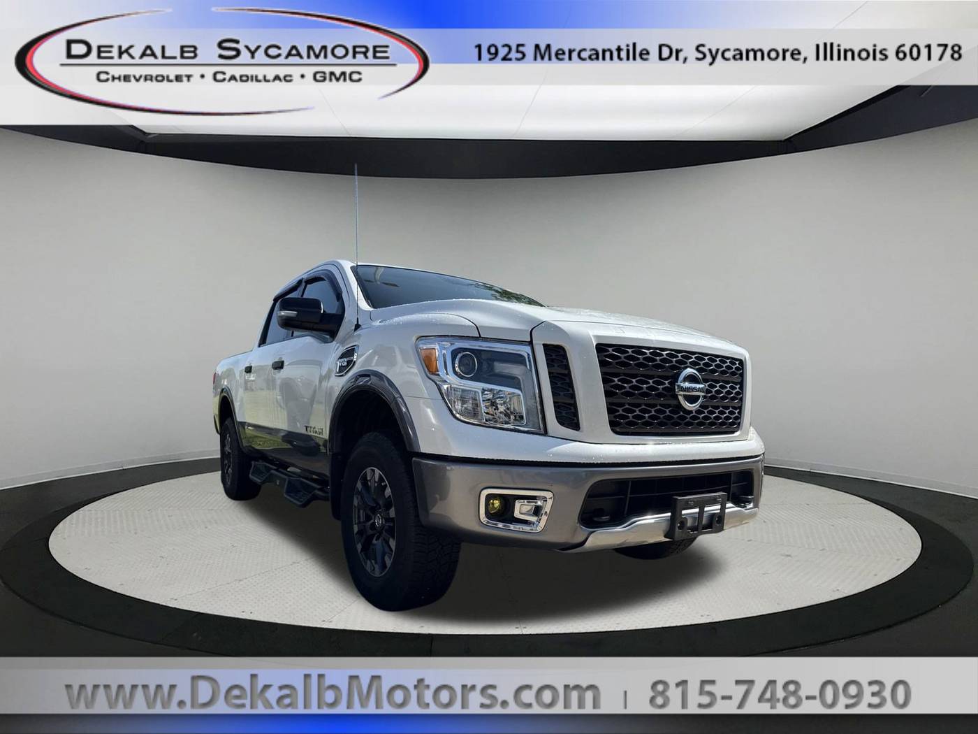 2017 Nissan Titan PRO-4X — Pickup Truck — 74,970 mi — Sycamore, IL
