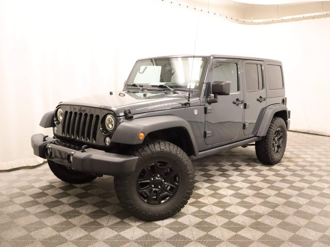 2016 Jeep Wrangler Willys Wheeler — SUV — 55,321 mi — Scottsdale, AZ