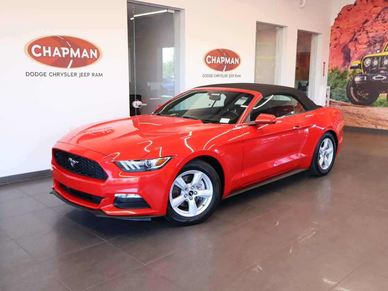 2015 Ford Mustang V6 — Convertible — 27,621 mi — Scottsdale, AZ