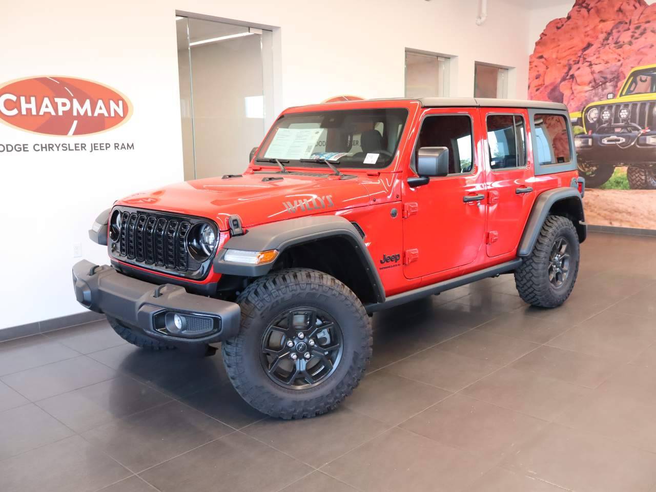 2024 Jeep Wrangler Willys — SUV — 2,823 mi — Scottsdale, AZ