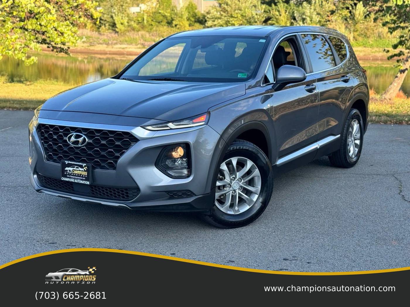 2019 Hyundai Santa Fe SE — SUV — 104,482 mi — Sterling, VA