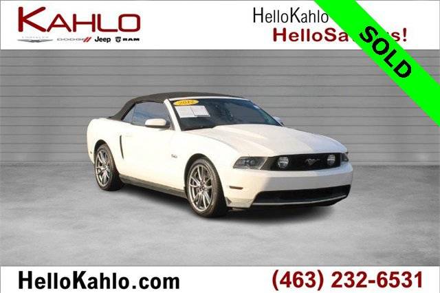 2012 Ford Mustang GT Premium — Convertible — 66,088 mi — Noblesville, IN