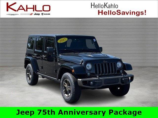 2017 Jeep Wrangler 75th Anniversary — SUV — 45,642 mi — Noblesville, IN