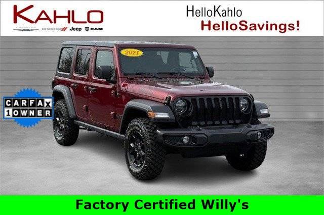 2021 Jeep Wrangler Willys — SUV — 28,565 mi — Noblesville, IN