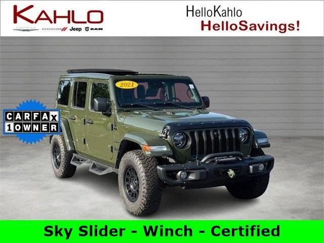 2021 Jeep Wrangler Sahara 4xe — SUV — 46,206 mi — Noblesville, IN