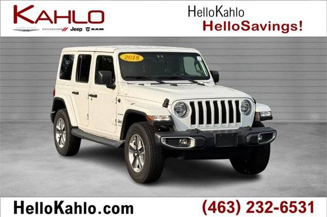 2018 Jeep Wrangler Sahara — SUV — 67,175 mi — Noblesville, IN
