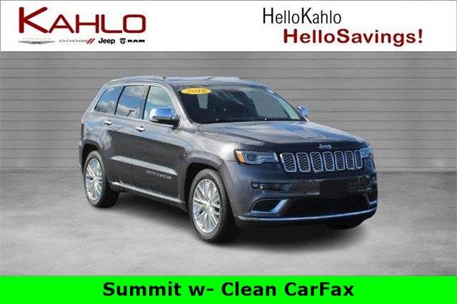 2018 Jeep Grand Cherokee Summit — SUV — 74,557 mi — Noblesville, IN