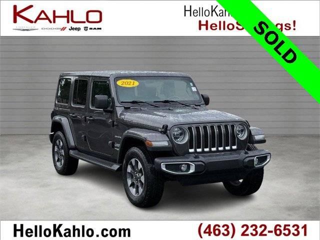 2021 Jeep Wrangler Sahara — SUV — 40,935 mi — Noblesville, IN