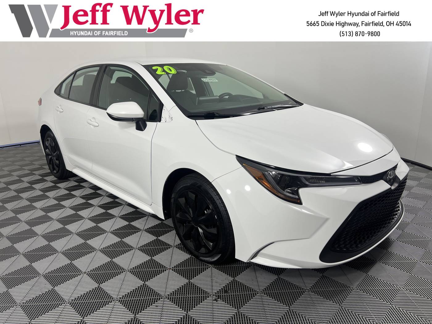 2020 Toyota Corolla LE — Sedan — 165,879 mi — Fairfield, OH