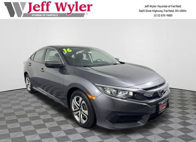 2016 Honda Civic LX — Sedan — 78,915 mi — Fairfield, OH