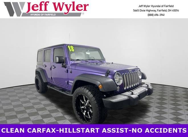 2018 Jeep Wrangler Sport S — SUV — 80,097 mi — Fairfield, OH