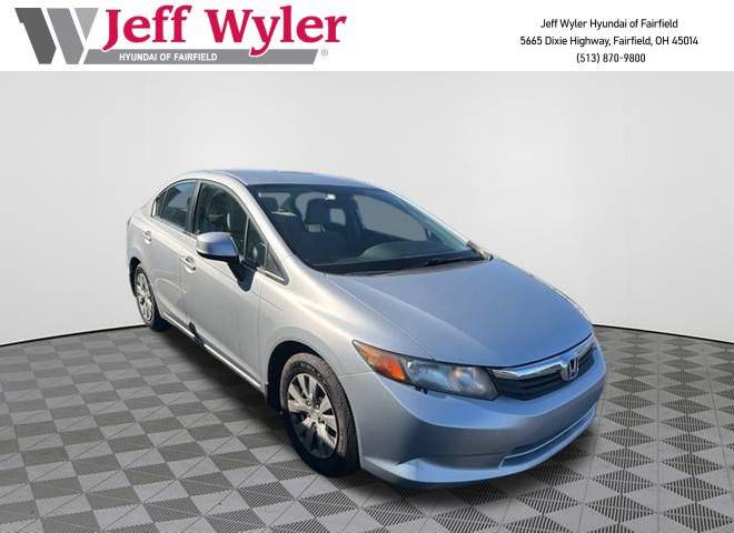 2012 Honda Civic LX — Sedan — 122,529 mi — Fairfield, OH