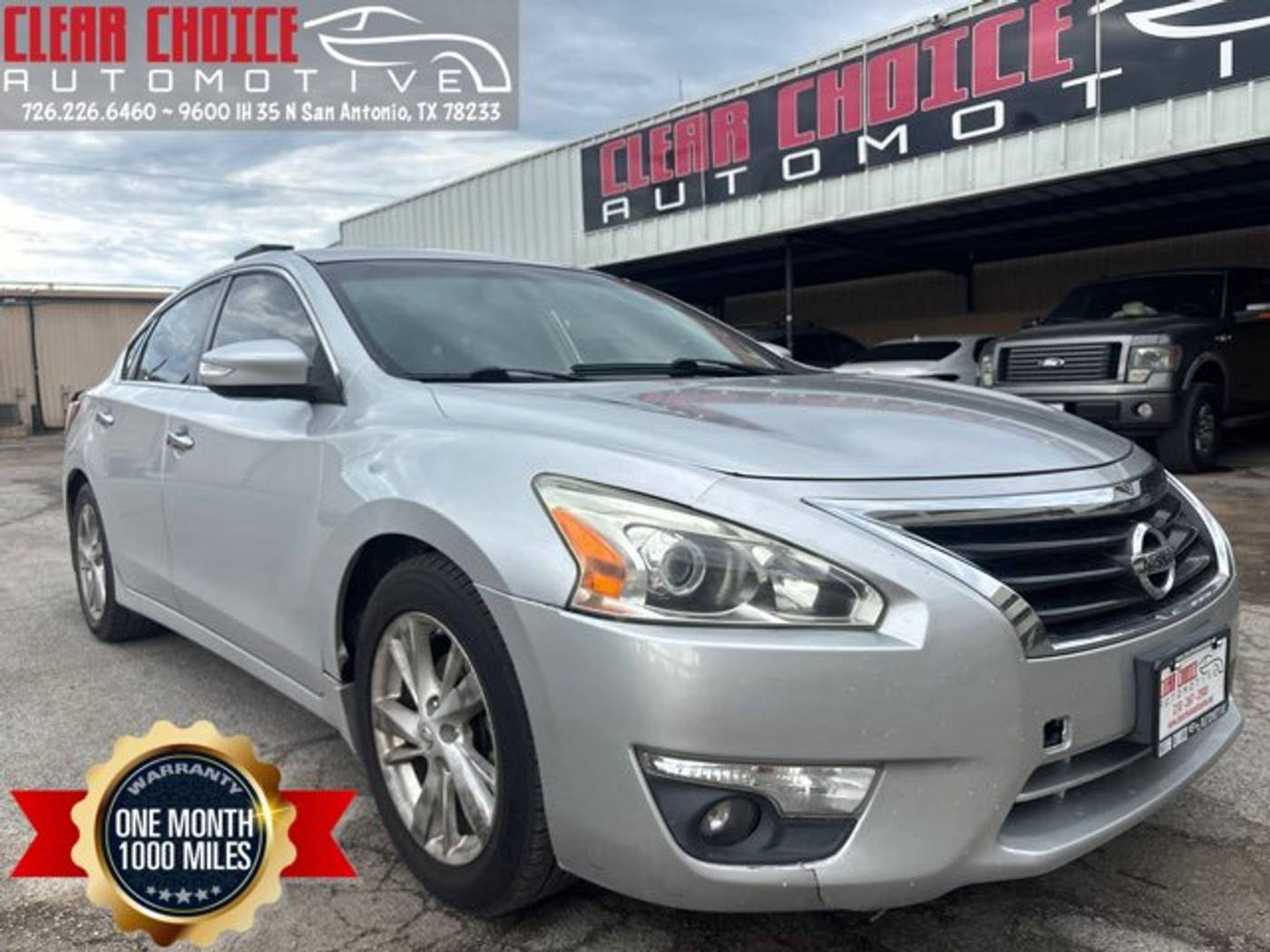 2013 Nissan Altima 2.5 SL — Sedan — 181,576 mi — San Antonio, TX