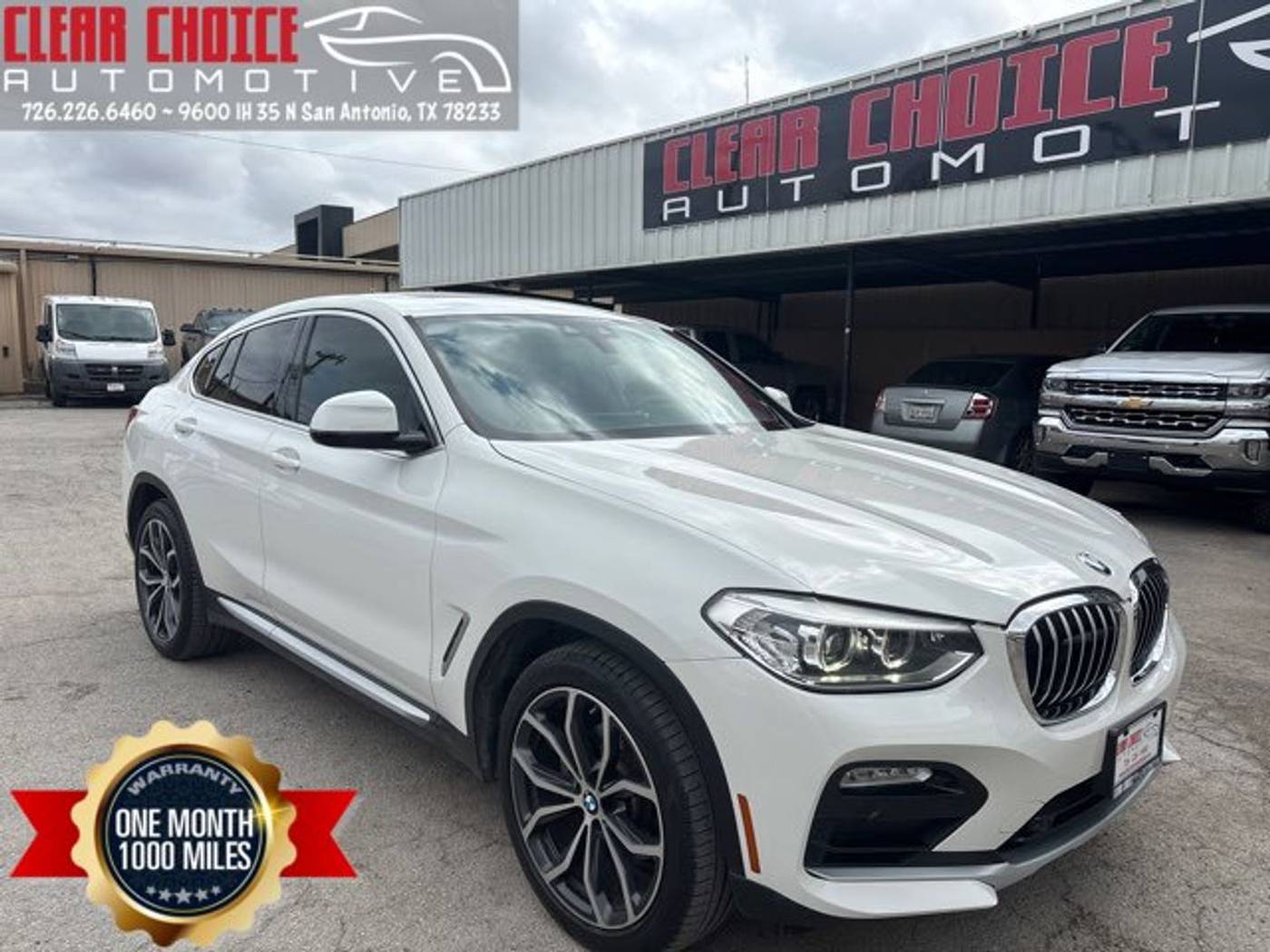 2019 BMW X4 30i — SUV — 61,724 mi — San Antonio, TX