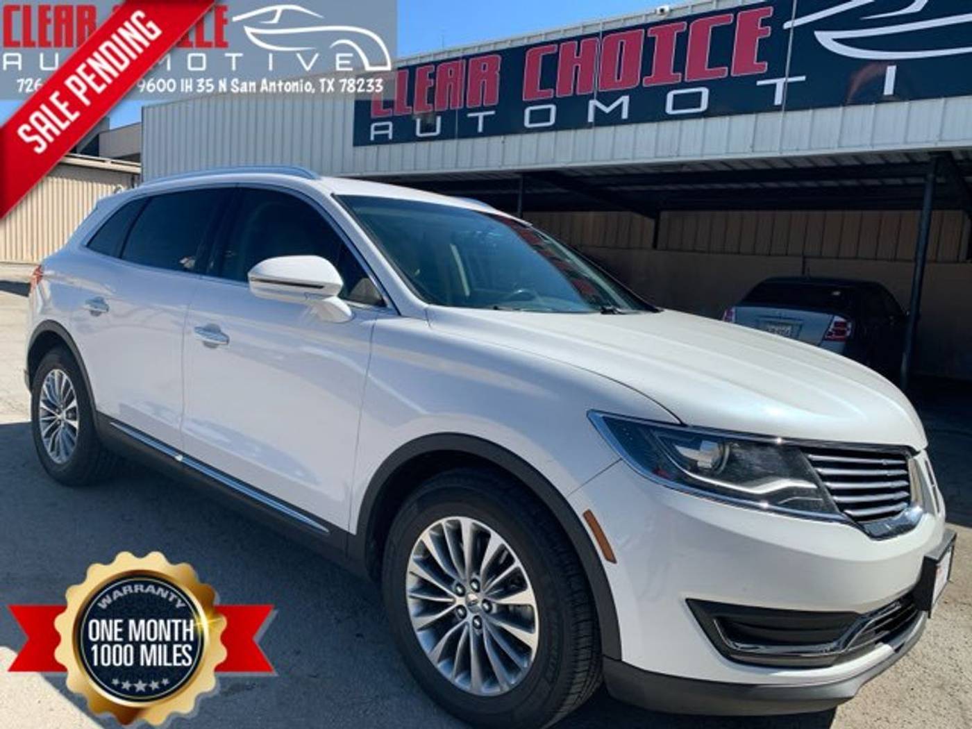 2017 Lincoln MKX Select — SUV — 96,742 mi — San Antonio, TX