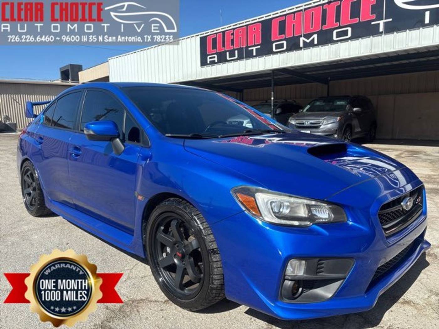 2016 Subaru WRX STI Limited — Sedan — 73,958 mi — San Antonio, TX