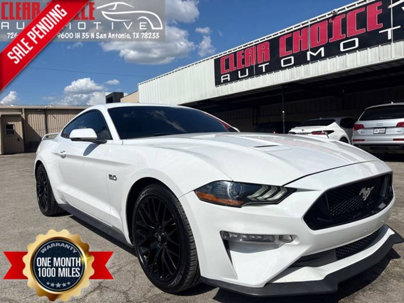 2019 Ford Mustang GT Premium — Coupe — 98,921 mi — San Antonio, TX