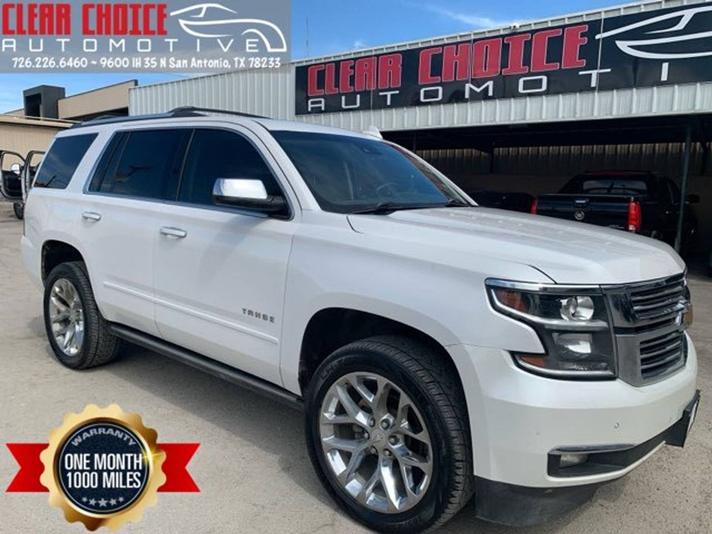 2017 Chevrolet Tahoe Premier — SUV — 174,715 mi — San Antonio, TX