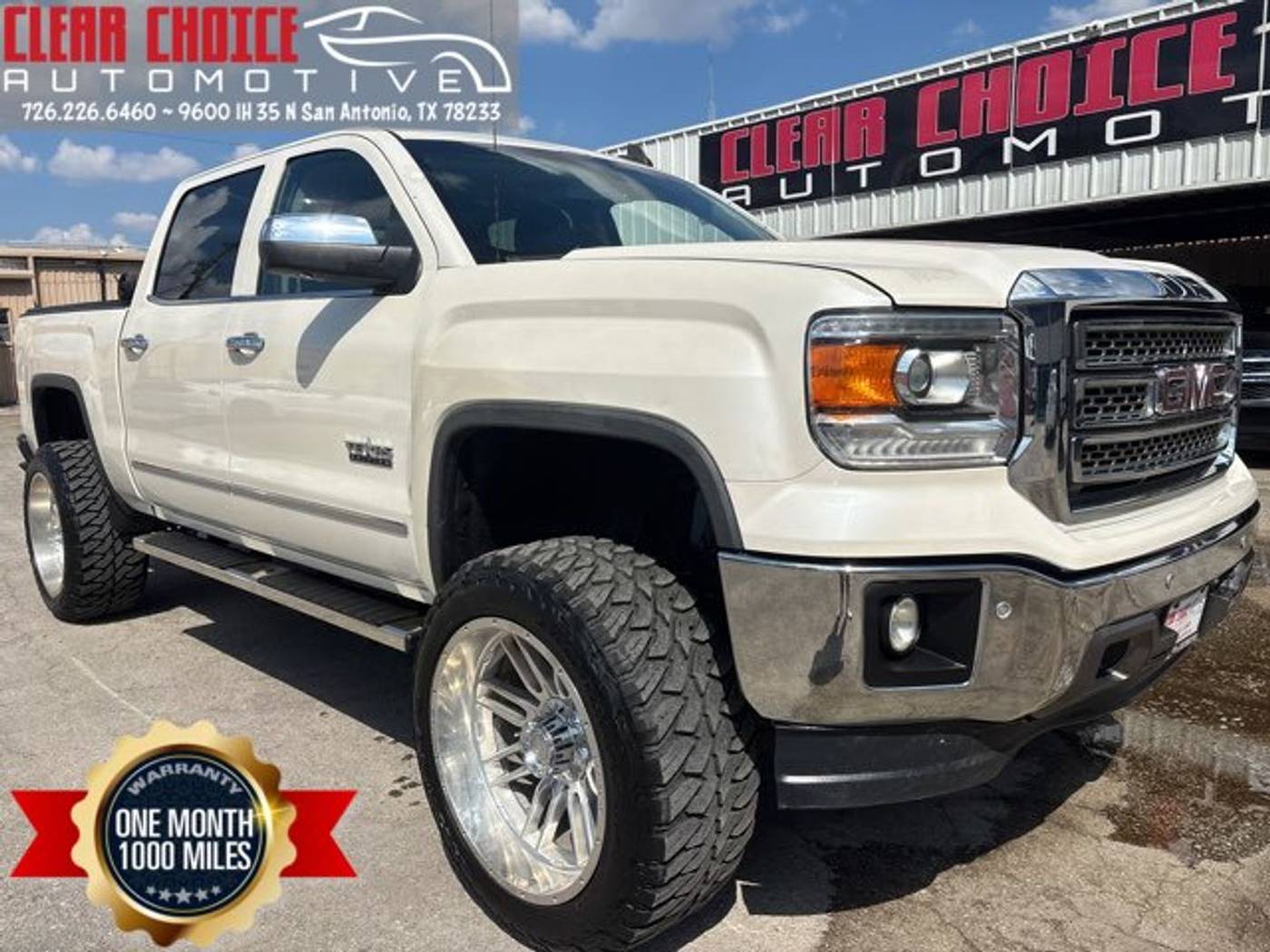 2015 GMC Sierra 1500 SLT — Pickup Truck — 177,165 mi — San Antonio, TX