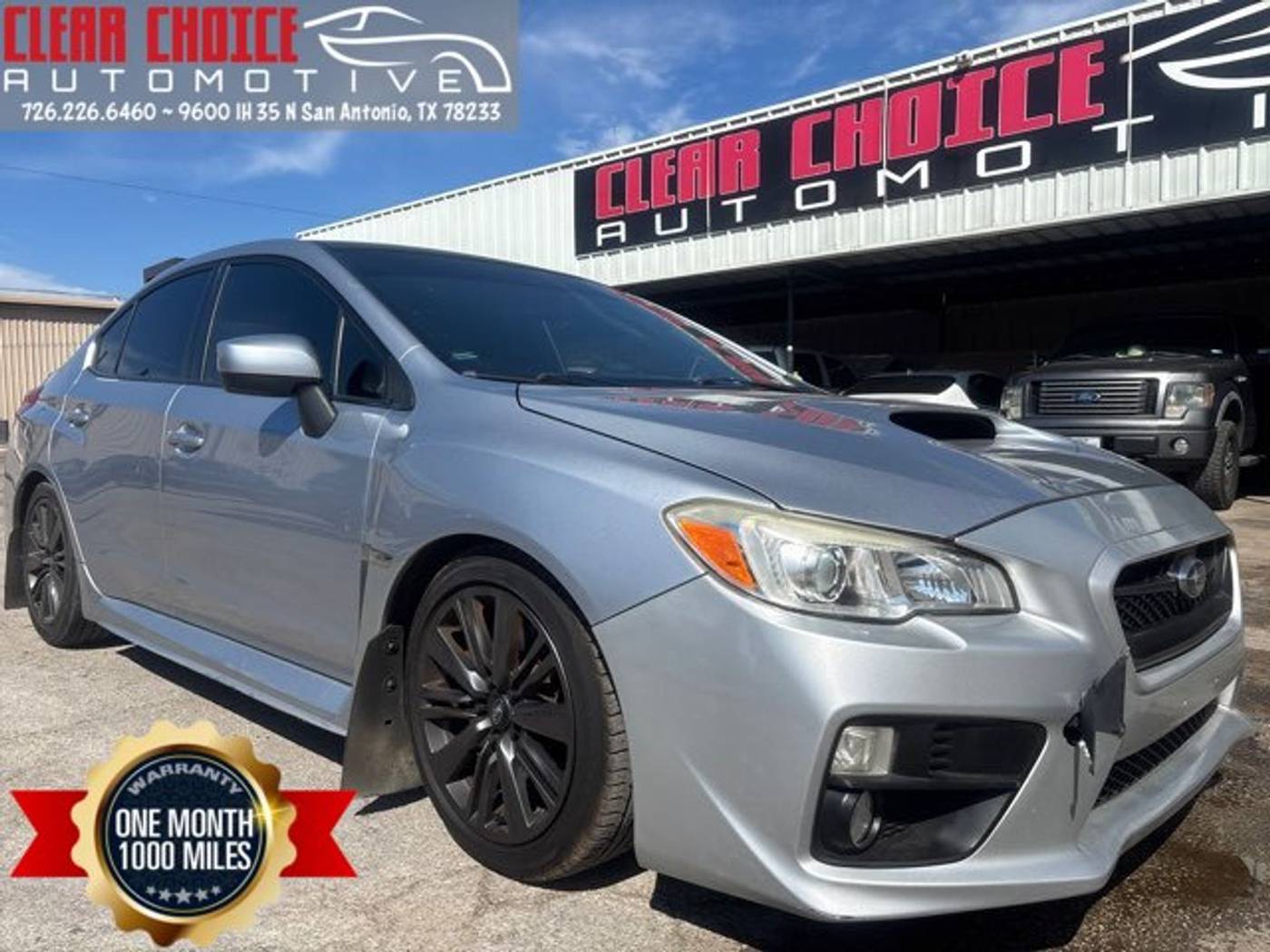 2015 Subaru WRX Base — Sedan — 144,105 mi — San Antonio, TX