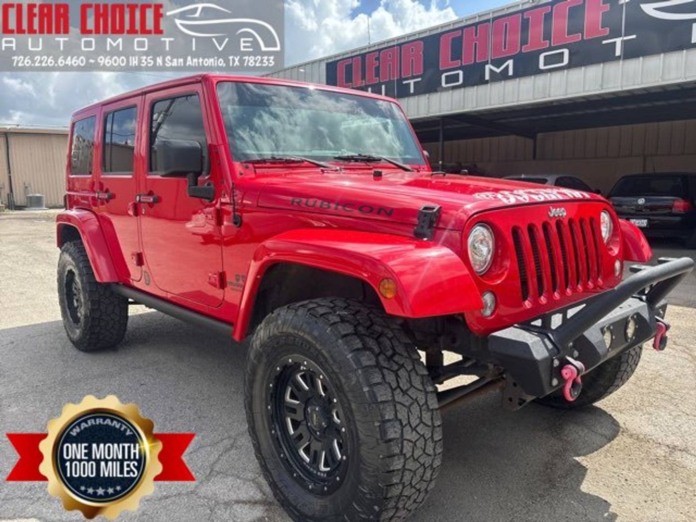 2017 Jeep Wrangler Rubicon — SUV — 109,109 mi — San Antonio, TX