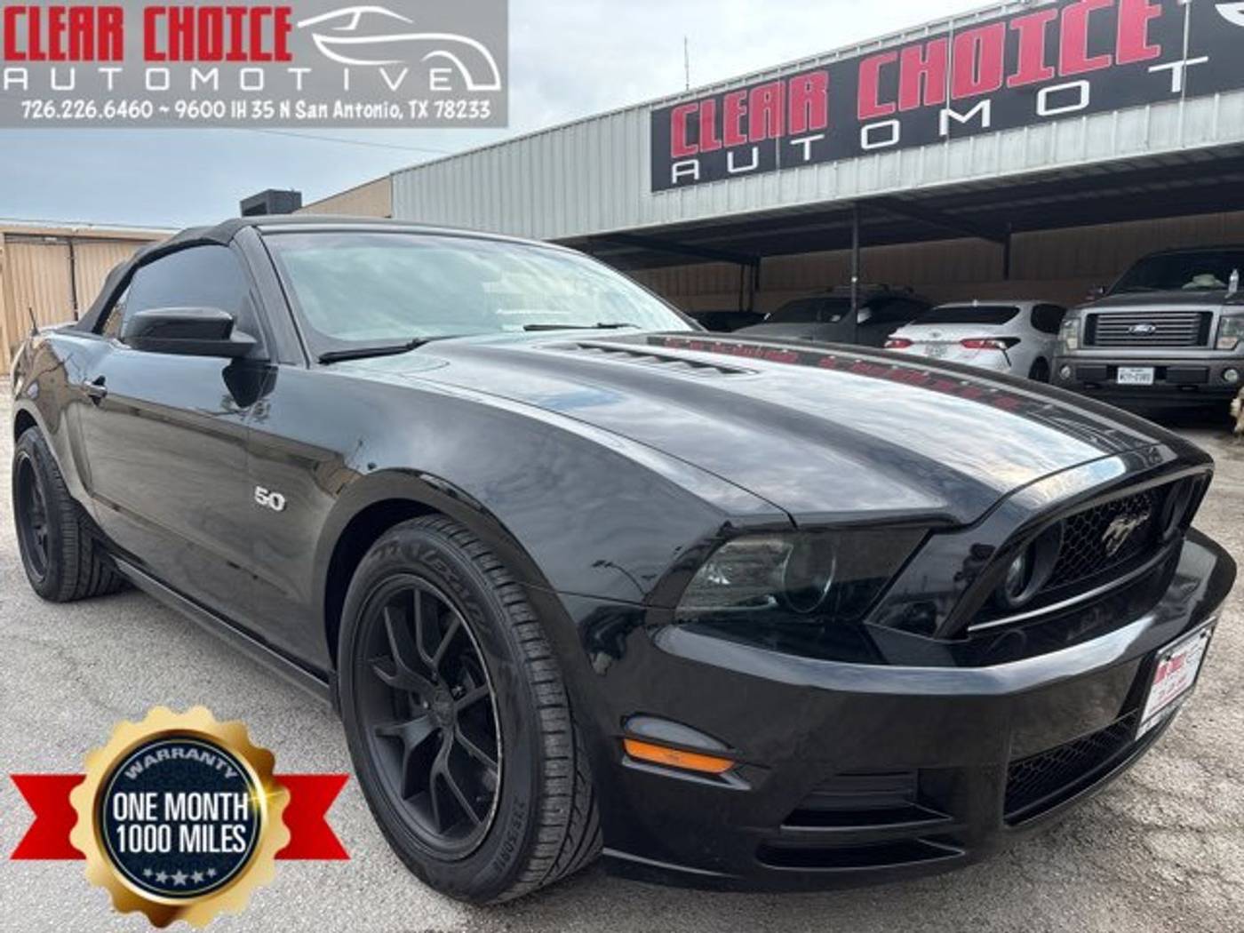 2014 Ford Mustang GT — Convertible — 106,176 mi — San Antonio, TX