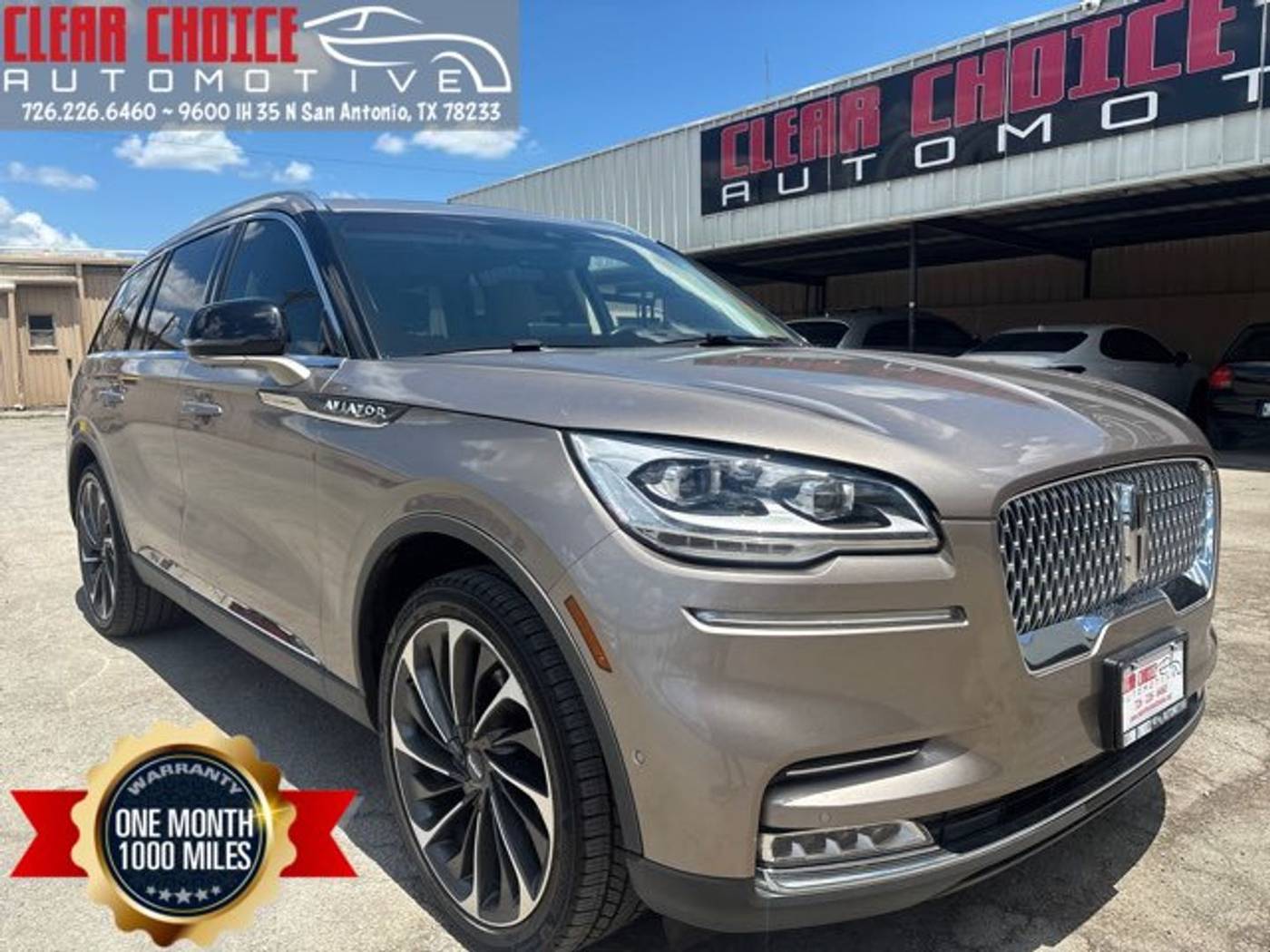 2021 Lincoln Aviator Reserve — SUV — 98,364 mi — San Antonio, TX