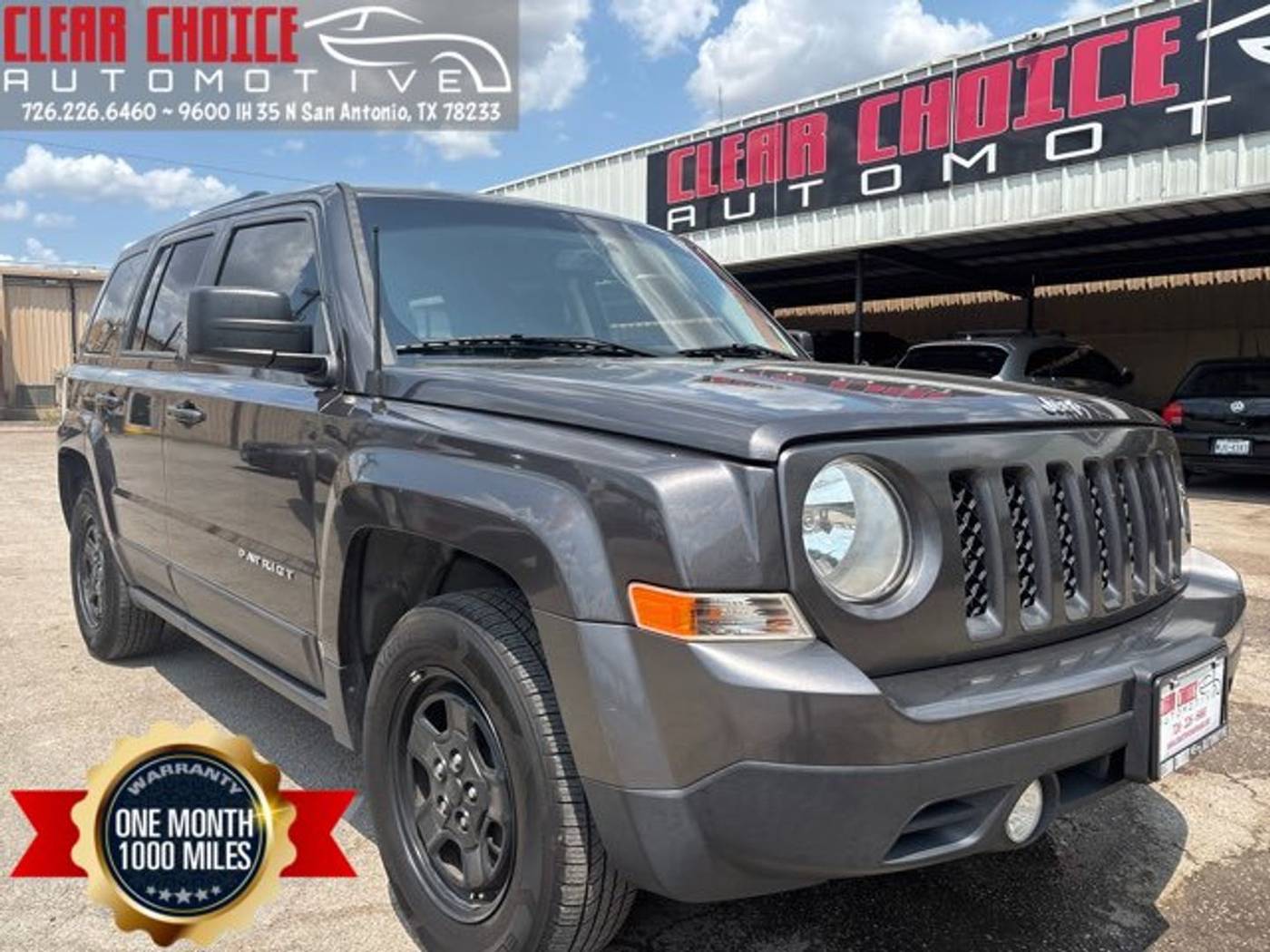2017 Jeep Patriot Sport — SUV — 93,996 mi — San Antonio, TX