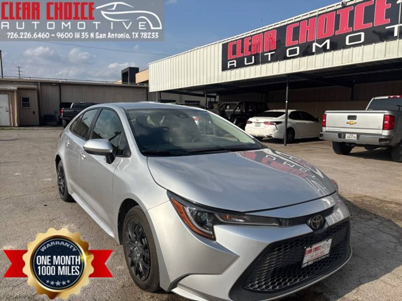 2020 Toyota Corolla LE — Sedan — 90,445 mi — San Antonio, TX