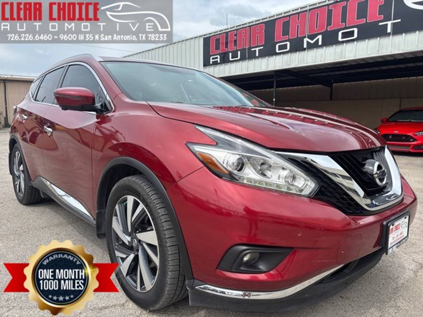 2017 Nissan Murano Platinum — SUV — 96,734 mi — San Antonio, TX