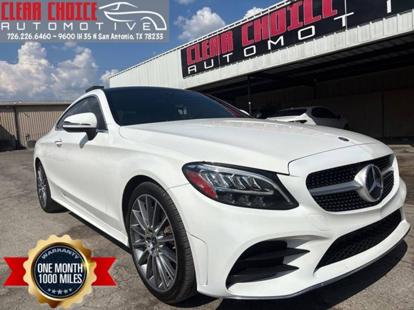2019 Mercedes-Benz C-Class C 300 — Coupe — 68,565 mi — San Antonio, TX