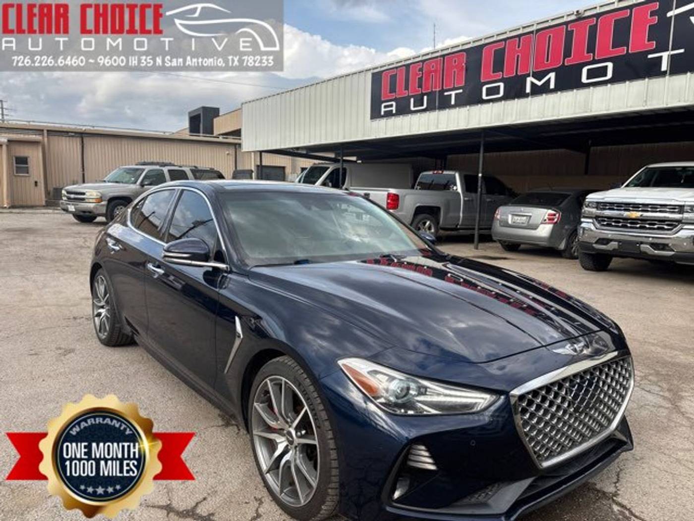 2021 Genesis G70 3.3T — Sedan — 82,492 mi — San Antonio, TX