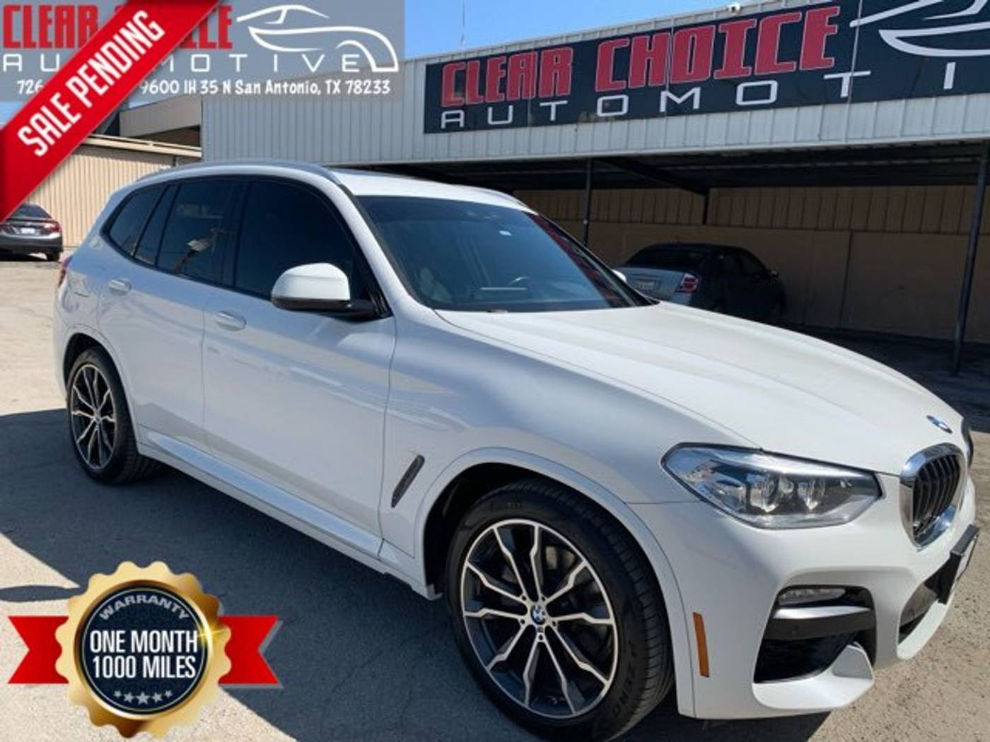 2019 BMW X3 30i — SUV — 61,501 mi — San Antonio, TX