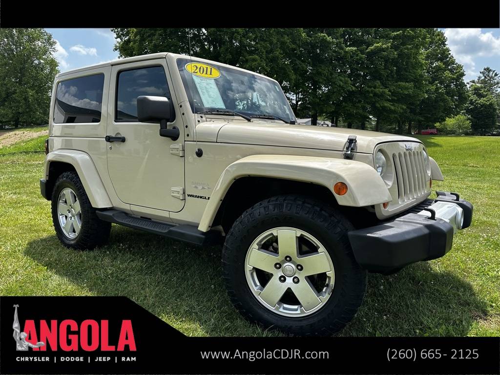 2011 Jeep Wrangler Sahara — SUV — 82,096 mi — Angola, IN