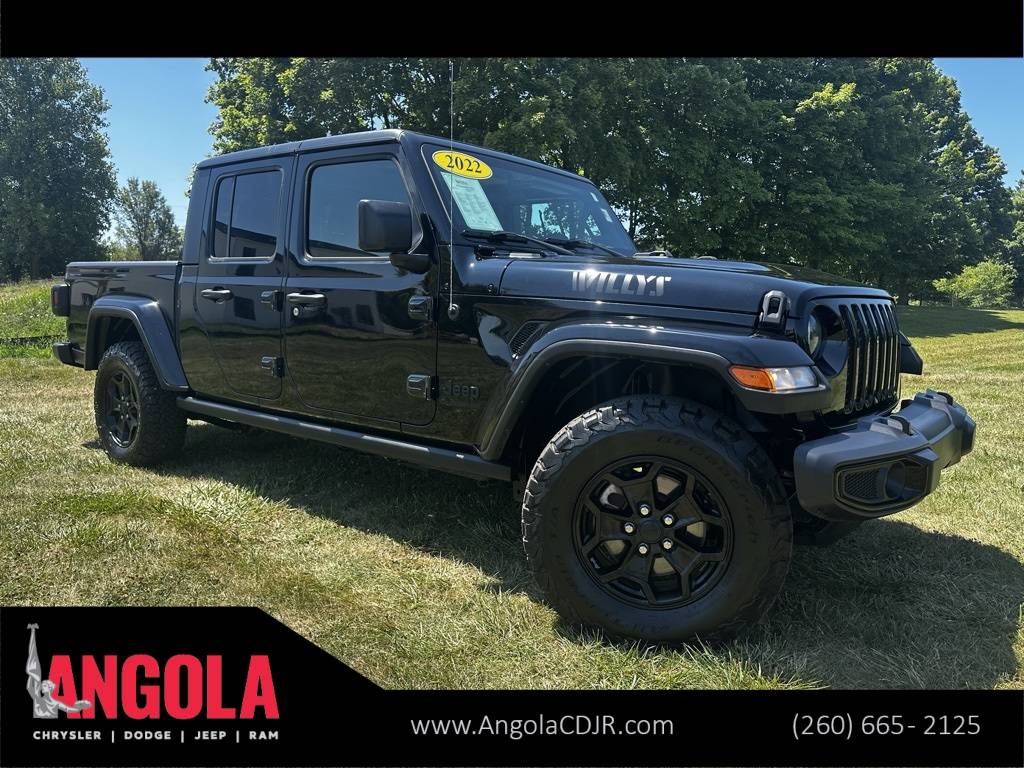 2022 Jeep Gladiator Willys — Pickup Truck — 43,721 mi — Angola, IN